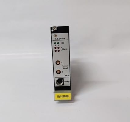 A6410 Válvula Emerson y monitoreo de expansión de la caja para el monitoreo de estado de la maquinaria AMS 6500