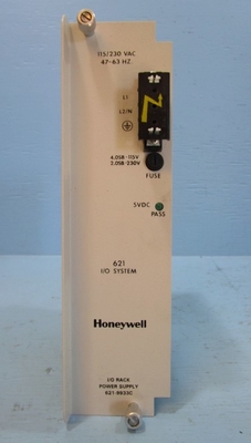 Honeywell 621-9933C Procesador de entrada y salida Fuente de alimentación del bastidor 115/230Vac 15amp