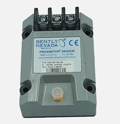330100-90-00 Sensor de proximidad de la serie 3300 de Bently Nevada 24VDC 8 MM