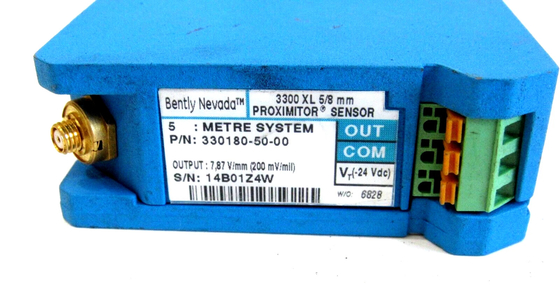 330180-50-00 Bently Nevada Proximitor Sensor 3300 XL 5/8 MM módulo de preprocesador