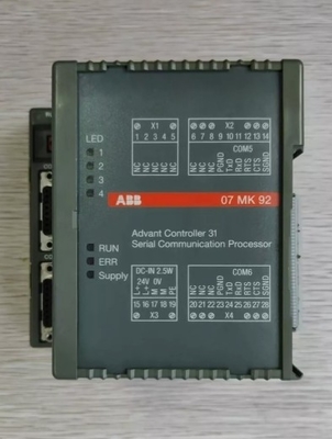 07MK92 GJR5253300R1161 ABB Módulo de comunicación 4 Interfaces en serie