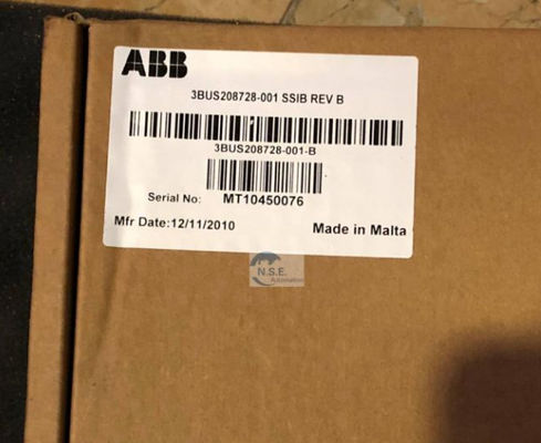 3BUS208728-001 ABB SIGNAL ESTÁNDAR INTERBOARD para el transporte de señales por carretera y por carretera