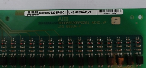 UNS 0883A-P, V1 3BHB006208R0001 PCB de E/S rápida ABB ensamblada