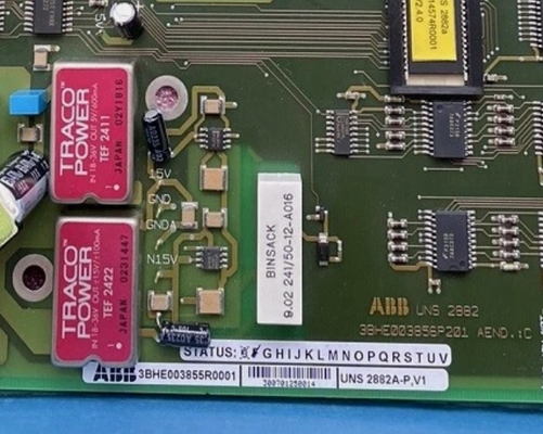 UNS2882A-P,V1 3BHE003855R0001 Tarjeta de interfaz ABB