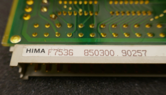F7536 Módulo HIMA de control por comandos