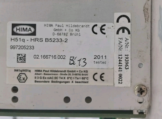 BA5233-2 BASTIDOR HIMA DE 18 RANURAS