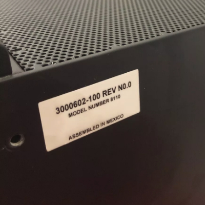 Bastidor de tarjeta de fuente de alimentación Invensys Triconex 8110