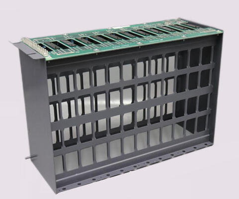 Unidad de montaje de módulos de ABB IEMMU01 para Harmony Rack con 12 módulos de rack Soporte de gabinete de 19 pulgadas Compatible y fondo de PCB multicapa