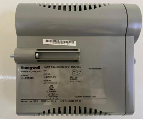 Honeywell CC-PAOH01 Modulo de salida analógica HART de alto rendimiento de 16 canales para señales analógicas de 4-20mA