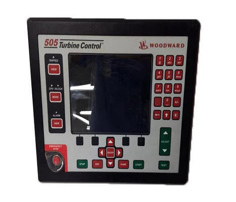 Woodward 8200-1312 Sistema de control de turbina de gobernador digital con control de velocidad de alta precisión e interfaz gráfica hombre-máquina para la gestión de turbinas industriales