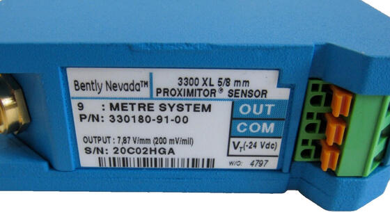 Bently Nevada 330180-91-00 3300 XL Sensor de proximidad para medición sin contacto en el sistema de sensores de corriente de Eddy