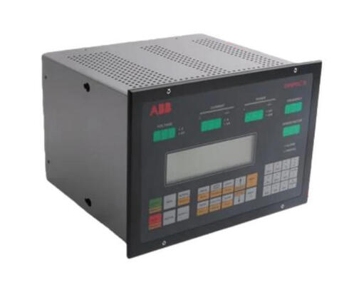CMA120 3DDE300400 ABB Unidad de panel de control básico con interruptor deslizante de 3 posiciones 8 entradas digitales y 4 entradas analógicas