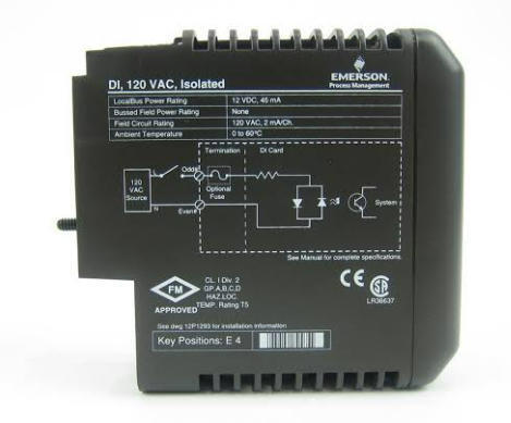 KJ3221X1-BA1 EMERSON HART Módulo de salida analógica para el sistema DeltaV DCS.