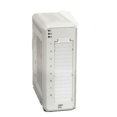 Programación entrada análoga del Plc de Abb de la tarjeta de Abb Ai830 3BSE008518R1 Abb