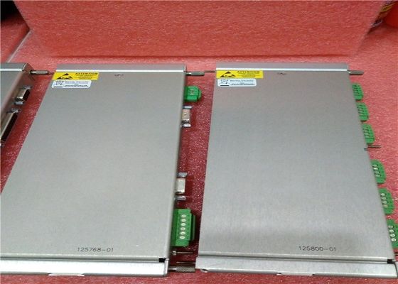 125800-01 3500/25 doblado Nevada Parts 3500 terminaciones internas del módulo de la entrada-salida de Keyphasor