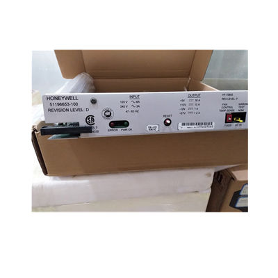 51196653 200 Honeywell DCS Tdc 3000 fuente de alimentación del fichero de cinco ranuras