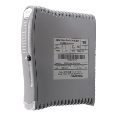 El PLC triple de T9451 ICS confiaba en MAÑANA 24 módulos de salida de Digitaces del canal de 48V DC 8