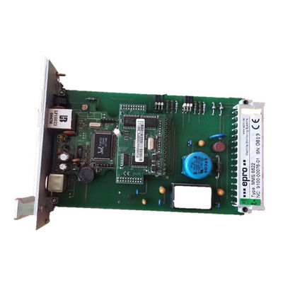 Sistema de control distribuido del MMS 6822 Emerson EPRO MMS6822 para la automatización industrial