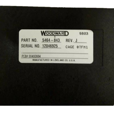 sistema de control distribuido del PLC DCS del control de módulo de 5464 843 Woodward