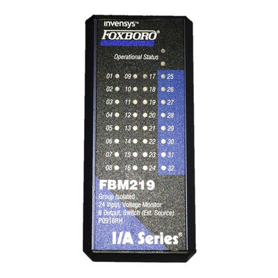Fbm219 Fbm 219 Foxboro parte el canal de DCS aisló monitor de voltaje entrado 32 P0914TR