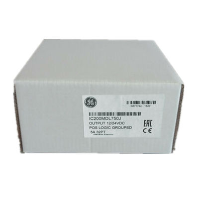 Posición positiva 5A agrupado lógica 32PT del módulo de salida de la lógica del PLC VersaMax de IC200MDL750 GE Fanuc 12/24VDC