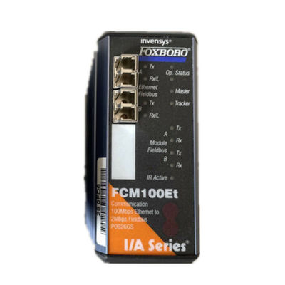 Módulo de comunicación de Fieldbus de Ethernet de la serie de DCS I/A de las piezas de FCM100ET Foxboro P0926GS Invensys