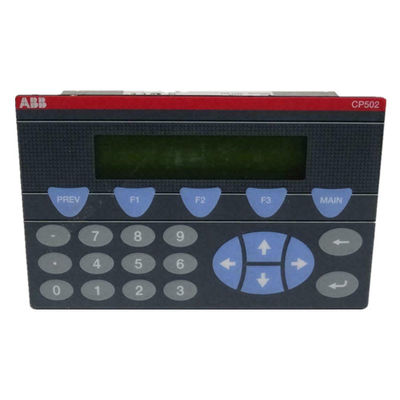 Entrada-salida terminal industrial DCS 1SBP260171R1001 del panel del LCD retroiluminado HMI del PLC de CP502 ABB