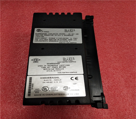 Voltaje de fuente de alimentación del bloque de entrada del termopar de IC660BBA023 GE Fanuc 18 - 56VDC General Electric