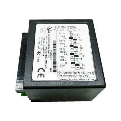 El control de campo de IC670ALG320 GE Fanuc GE salida el canal actual General Electric del voltaje 4