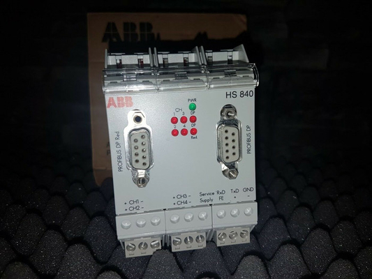 HS840 ABB PROFIBUS que liga la estación principal del canal del dispositivo 4 a los recambios 3BDH000307R0101 del PLC de la redundancia