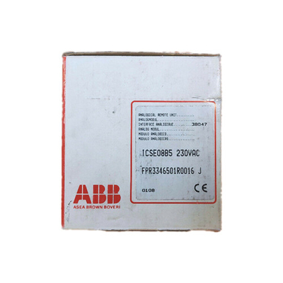 Unidad remota análoga de ICSE08B5 ABB Procontic CS31 ICSE08B5 24 recambios FPR3346501R0016 del PLC del VDC 5W
