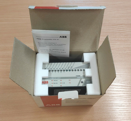 Unidad remota análoga de ICSE08B5 ABB Procontic CS31 ICSE08B5 24 recambios FPR3346501R0016 del PLC del VDC 5W
