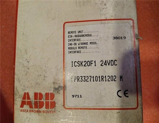 CS de ICSK20F1 ABB Procontic 31 recambios FPR3327101R1202 del PLC de la unidad remota CS31 de la entrada-salida de ICSK 20F1
