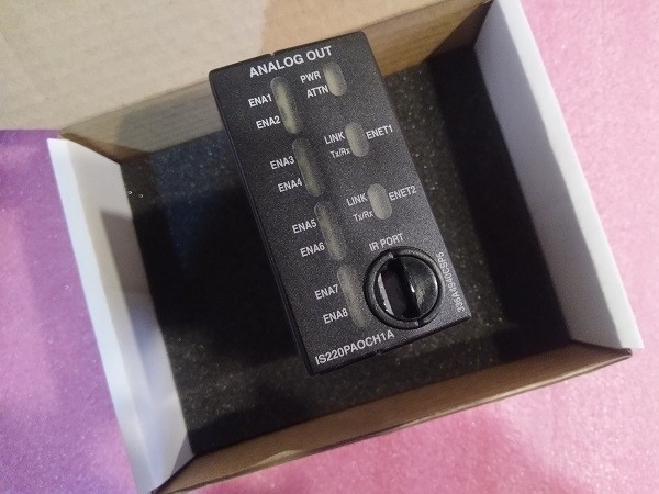 GE IS220PAOCH1A Mark VIe Módulo de salida analógica de 0 a 20 mA, hasta 900 Ω Módulo PLC