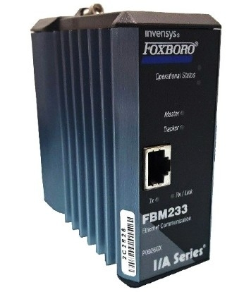 Foxboro FBM233 P0926GX módulo integrador del sistema de dispositivos de campo dispositivos de entrada/salida de campo de doble puerto y el sistema de la serie I/A