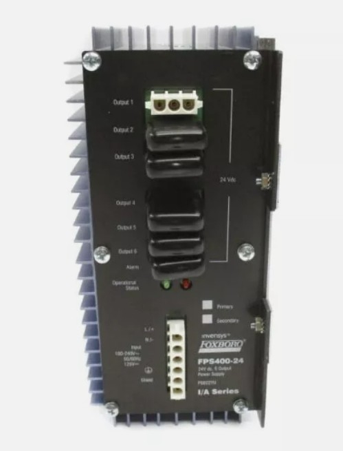 Foxboro P0922YU Fuentes de alimentación de la serie 200 estándar proporcionan 24 V de CC a las placas base de la serie 200 estándar