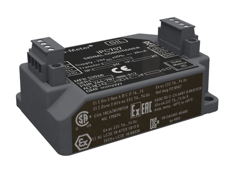 IPC707 244-707-000-012 A2-B1-C98100-D3-E10-F6200-G1 Condicionador de señal