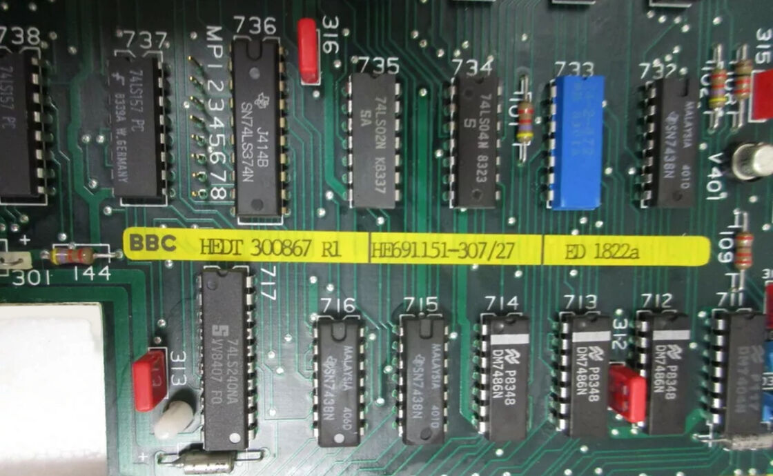 ED 1822A Modulo de control industrial ABB con 12 meses de garantía, 1 ~ 3 días de tiempo de entrega y 100% de calidad de marca
