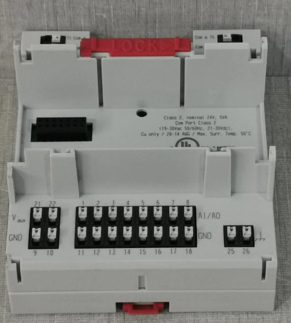 Honeywell XS821-22 24Vdc 110mA Socket de terminal de salida flotante con diseño de separación de módulo y base