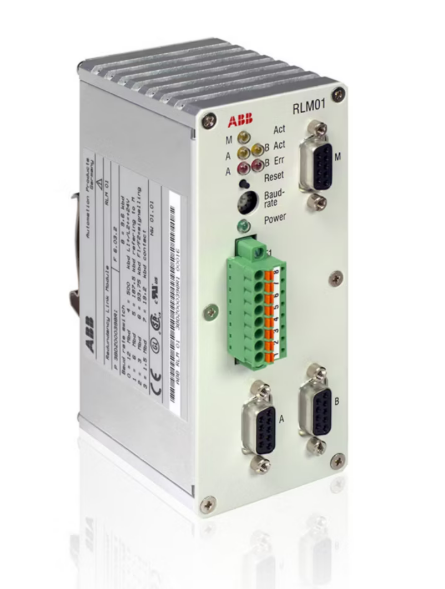 ABB RLM01 PROFIBUS Redundancy Link Module con el repetidor de señal PROFIBUS DP redundante y el cambio automático de línea