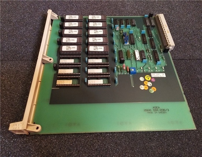 Recambios 57360001-EL del PLC de control de proceso de DSMB144 ABB Advant de sistema de memoria del módulo principal 16X32KB RWM del tablero