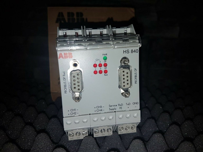 HS840 ABB PROFIBUS que liga la estación principal del canal del dispositivo 4 a los recambios 3BDH000307R0101 del PLC de la redundancia